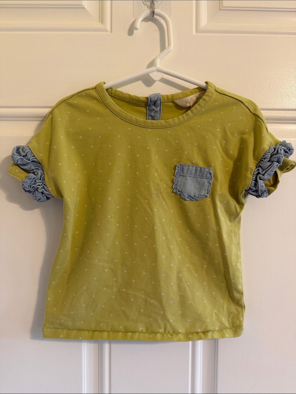 Girls' Lime Green Matilda Jane Short-Sleeve Tee (4)